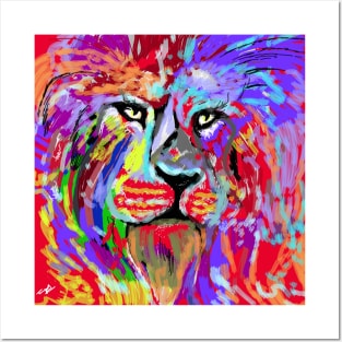 Lion Posters and Art